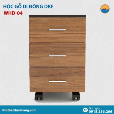 WHD-04 | Hộc tủ di động 3 ngăn, không khoá