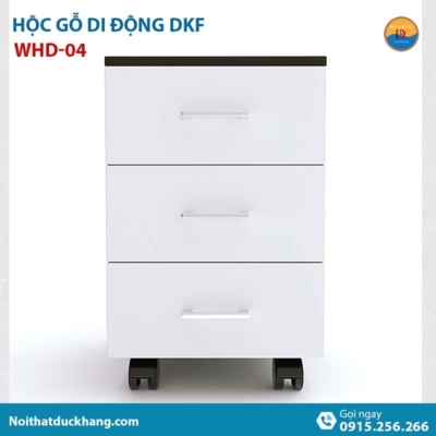 WHD-04 | Hộc tủ di động 3 ngăn, không khoá