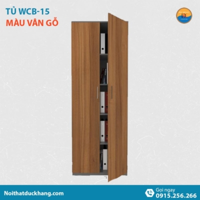 WCB-15 | Tủ tài liệu DKF 2 cánh kín, gỗ công nghiệp bền bỉ