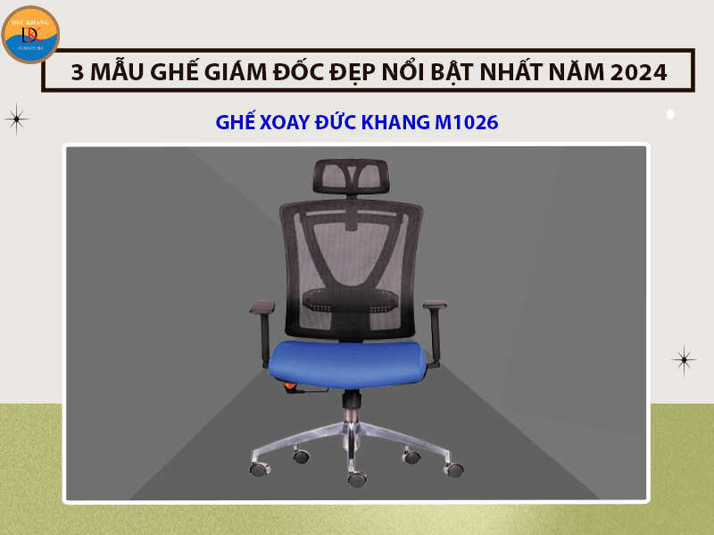 Ghế xoay văn phòng Đức Khang M1026