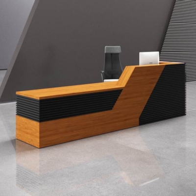 Quầy lễ tân chữ I kèm hộc tủ di động đa năng Peanut DKFQLT32-B