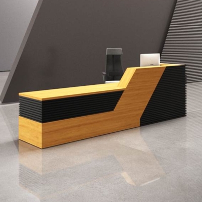 Quầy lễ tân chữ I kèm hộc tủ di động đa năng Peanut DKFQLT32-B