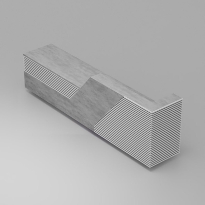 Quầy lễ tân chữ I kèm hộc tủ di động đa năng Peanut DKFQLT32-B