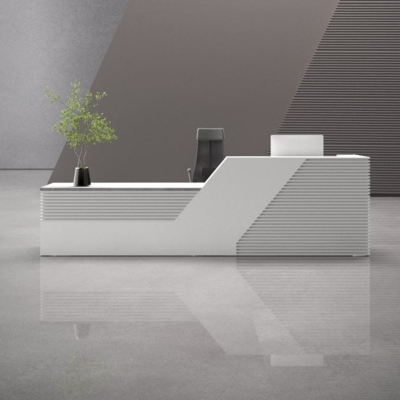 Quầy lễ tân chữ I kèm hộc tủ di động đa năng Peanut DKFQLT32-B