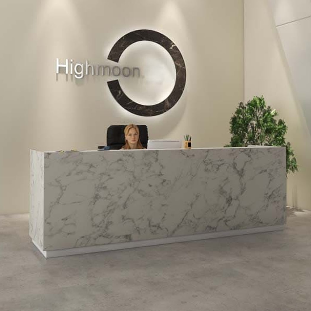 Quầy lễ tân chữ U màu trắng, kèm hộc di động tiện lợi cho 2 người Rok DKFQLT37-W Quầy lễ tân chữ U màu trắng, kèm hộc di động tiện lợi cho 2 người Rok DKFQLT37-W