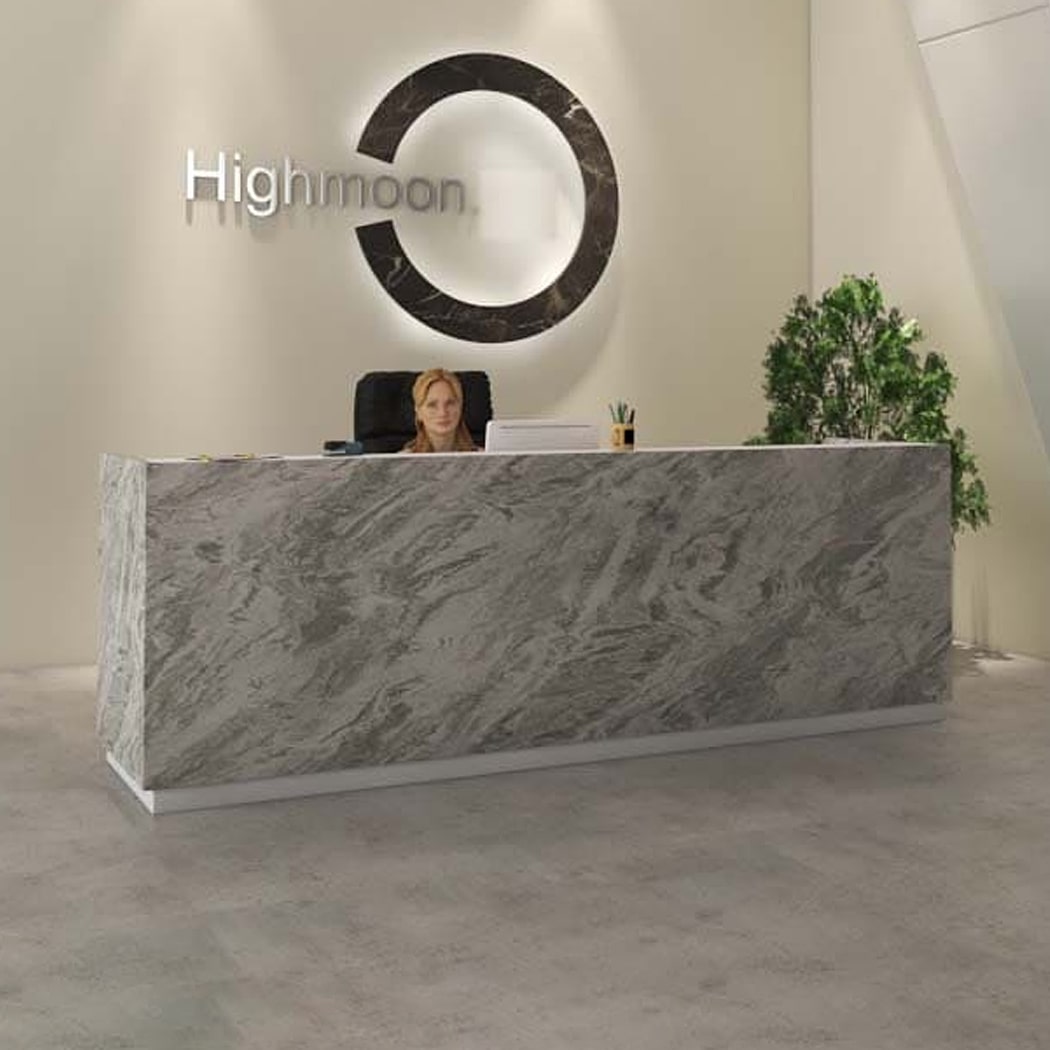 Quầy lễ tân chữ U màu trắng, kèm hộc di động tiện lợi cho 2 người Rok DKFQLT37-W Quầy lễ tân chữ U màu trắng, kèm hộc di động tiện lợi cho 2 người Rok DKFQLT37-W