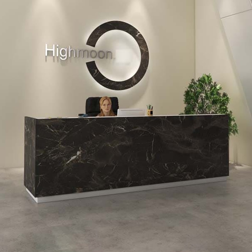 Quầy lễ tân chữ U màu trắng, kèm hộc di động tiện lợi cho 2 người Rok DKFQLT37-W Quầy lễ tân chữ U màu trắng, kèm hộc di động tiện lợi cho 2 người Rok DKFQLT37-W