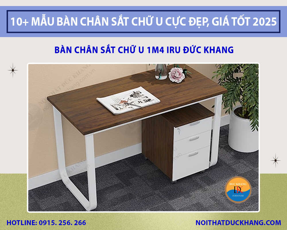 Bàn chân sắt chữ U 1m4 IRU Đức Khang Bàn chân sắt chữ U 1m4 IRU Đức Khang