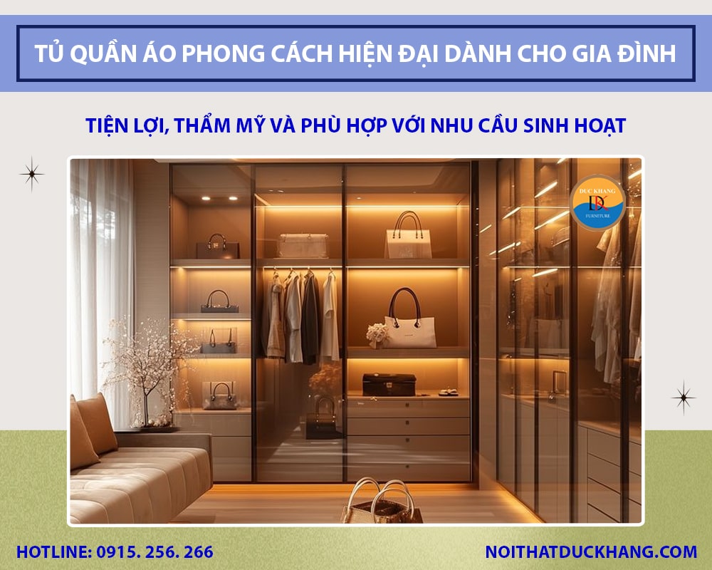 Những mẫu tủ quần áo phong cách hiện đại dành cho gia đình Những mẫu tủ quần áo phong cách hiện đại dành cho gia đình