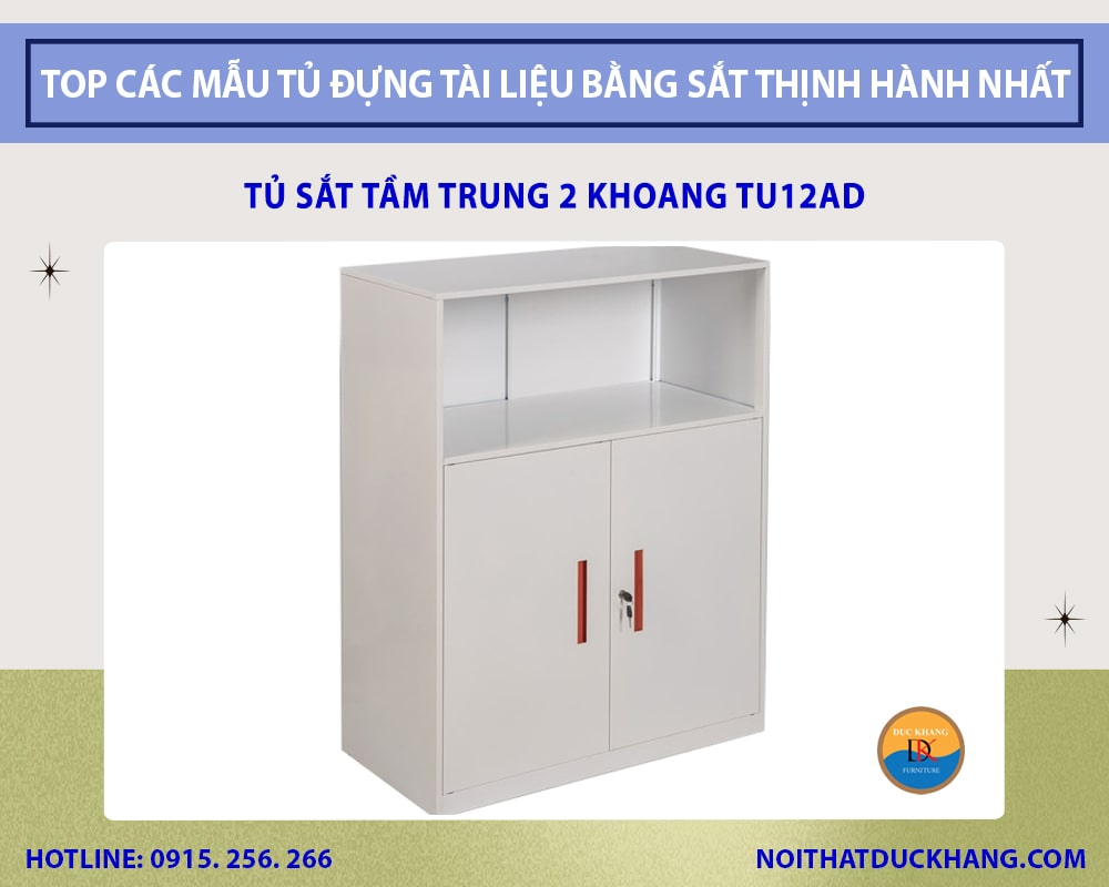 Tủ sắt tầm trung 2 khoang TU12AD