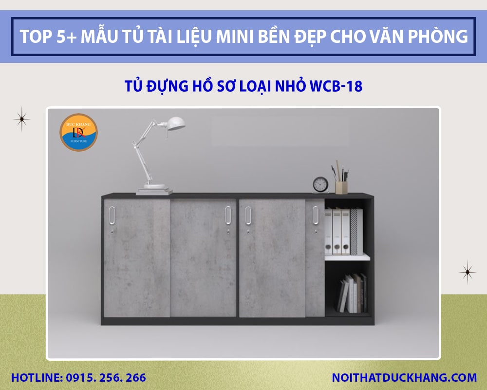 Tủ đựng hồ sơ loại nhỏ WCB-18 Tủ đựng hồ sơ loại nhỏ WCB-18