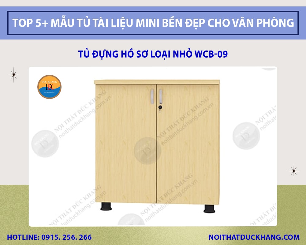 Tủ đựng hồ sơ loại nhỏ WCB-09 Tủ đựng hồ sơ loại nhỏ WCB-09