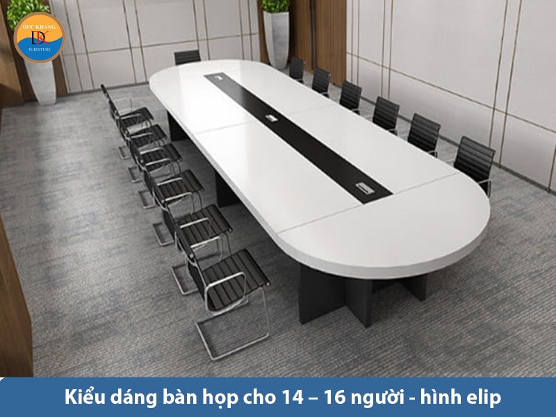 Bàn họp hình elip Bàn họp hình elip