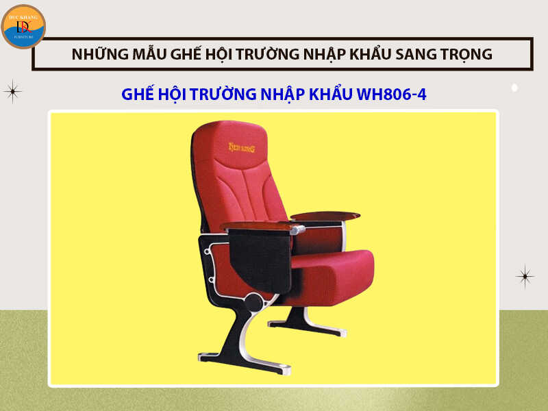 Những mẫu ghế hội trường nhập khẩu sang trọng năm 2024