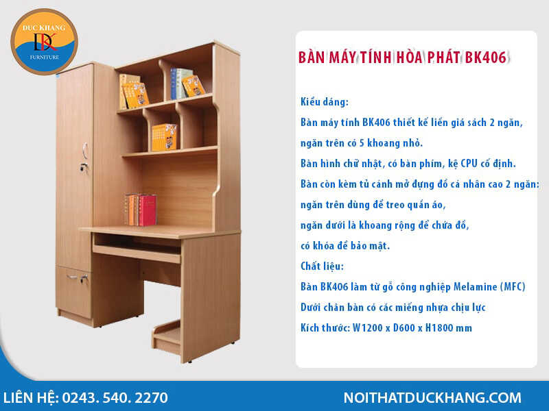 8 mẫu bàn để máy vi tính nhỏ gọn giá khoảng 1,5 – 2 triệu