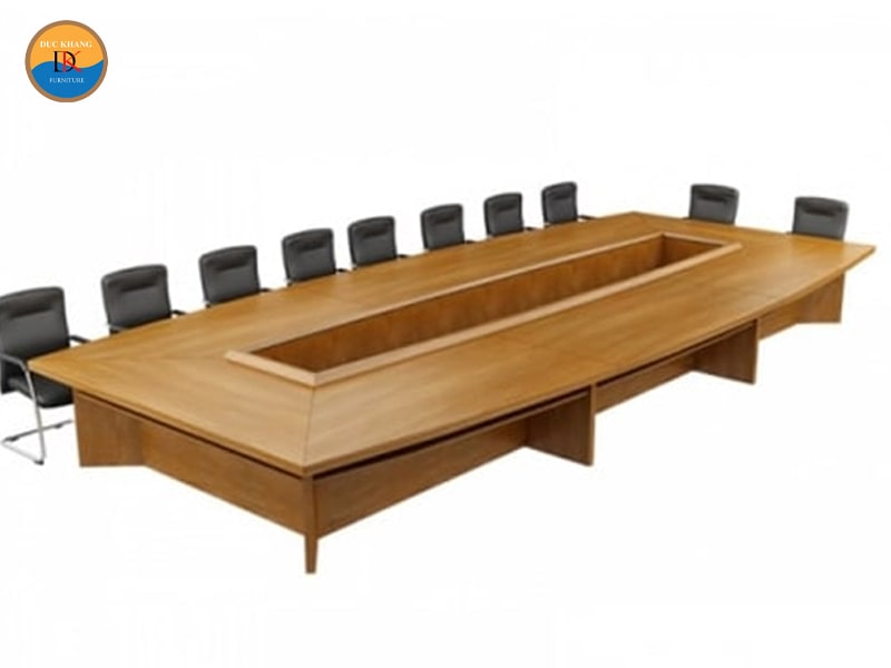 Kích thước bàn họp 20 người, top mẫu bàn họp 20 chỗ DKF đẹp