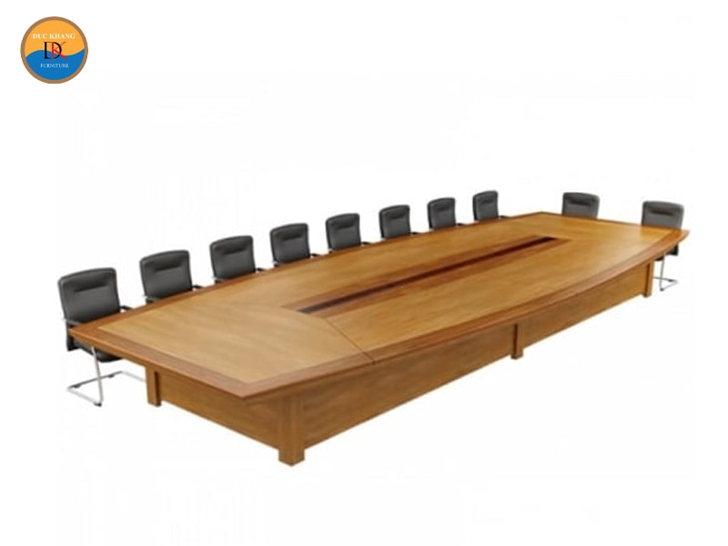 Kích thước bàn họp 20 người, top mẫu bàn họp 20 chỗ DKF đẹp