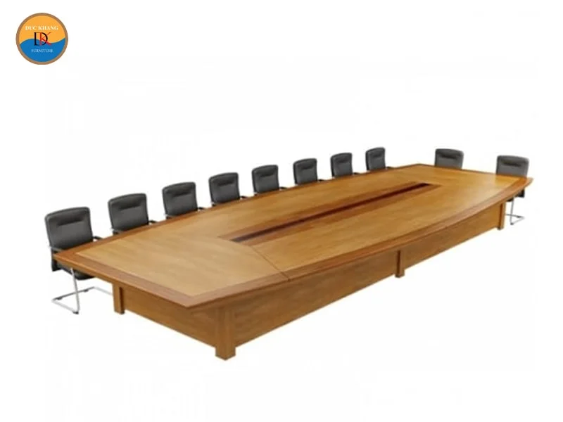 Kích thước bàn họp 20 người, top mẫu bàn họp 20 chỗ DKF đẹp
