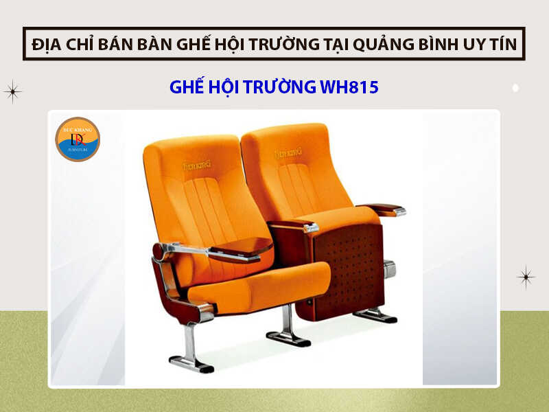 Ghế hội trường WH815