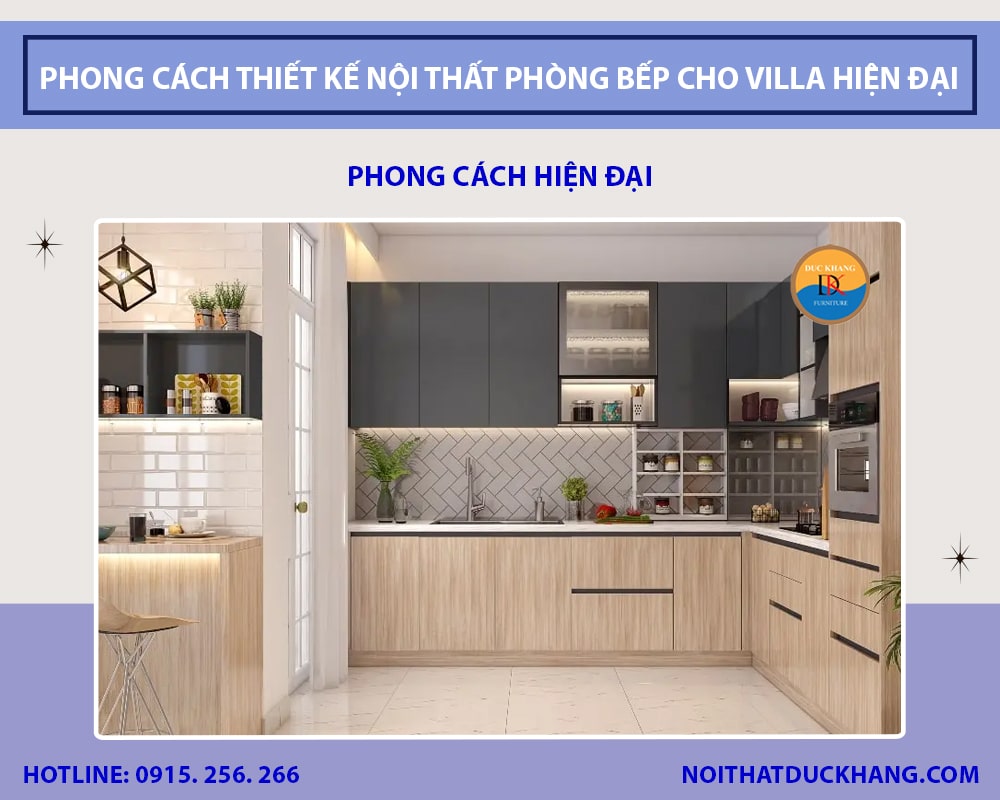 Phòng bếp phong cách hiện đại Phòng bếp phong cách hiện đại