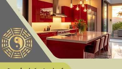 Báo giá tủ bếp màu đỏ tuổi Tân Mùi 1991 đẹp, hợp phong thủy