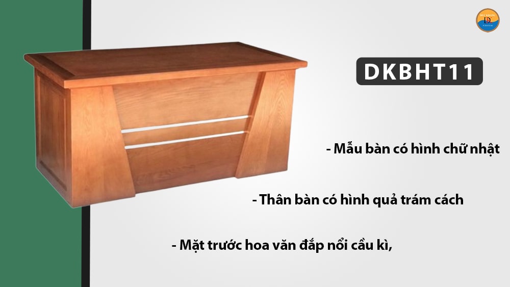 DKBHT11 | Bàn hội trường Đức Khang gỗ tự nhiên cao cấp