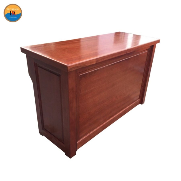 DKBHT23 | Bàn hội trường gỗ phủ Veneer cao cấp