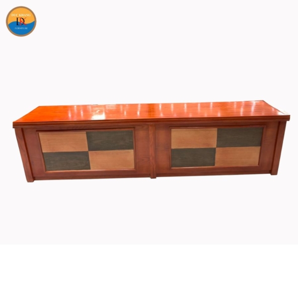 DKBHT39 | Bàn hội trường gỗ phủ Veneer cao cấp