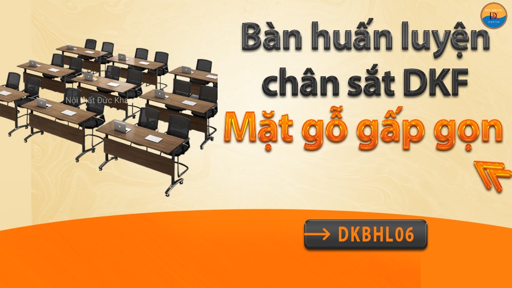 DKBHL06 | Bàn huấn luyện gấp gọn tiện lợi DKF