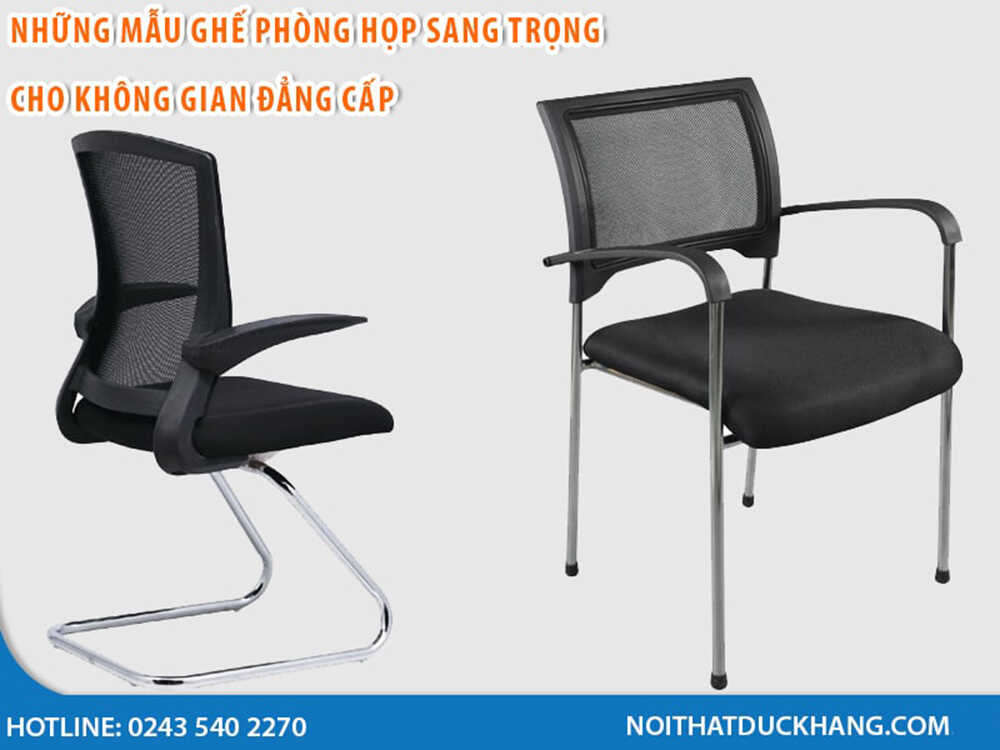 Những mẫu ghế phòng họp sang trọng cho không gian đẳng cấp