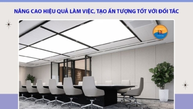 Dịch vụ thi công phòng họp chuyên nghiệp đảm bảo chất lượng