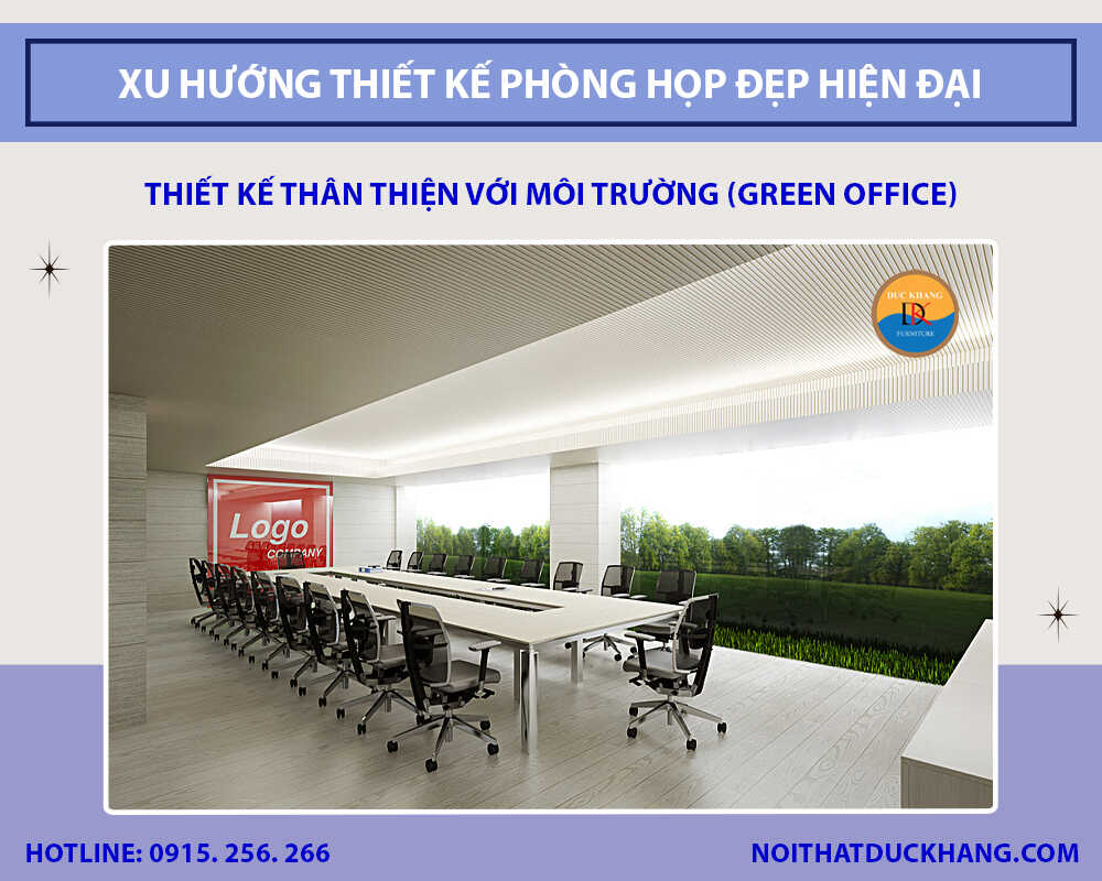 Thiết kế thân thiện với môi trường (Green office)