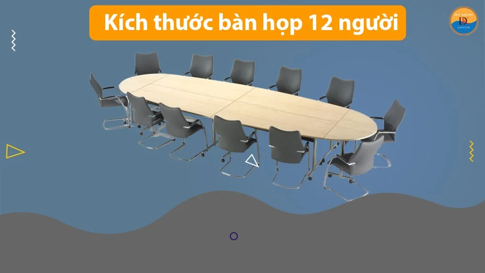 Bàn họp cho 10 – 12 người ngồi Bàn họp cho 10 – 12 người ngồi