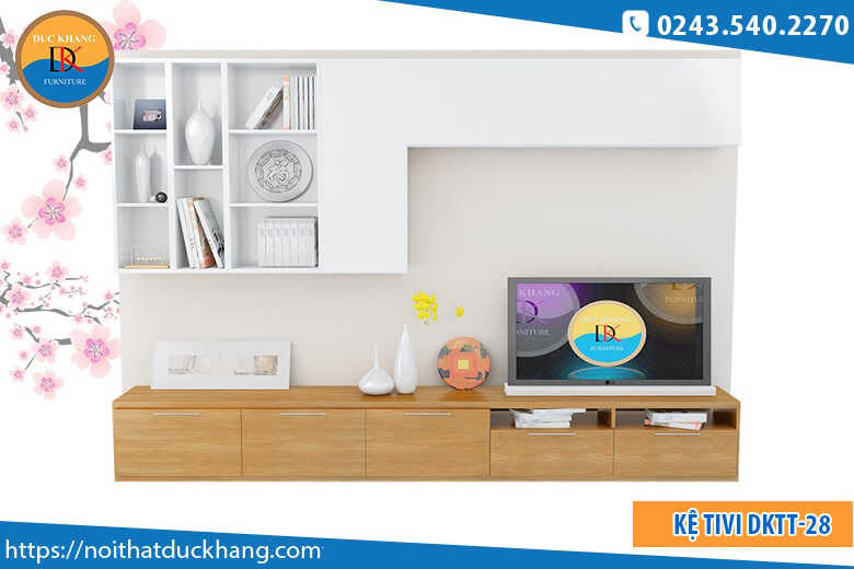 mẫu kệ tivi gỗ Đức Khang DKTT-28