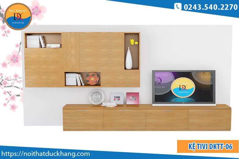 Kệ tivi gỗ Đức Khang DKTT-06
