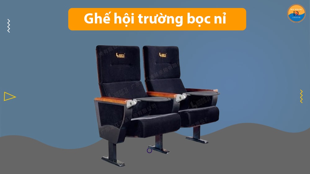 Ghế hội trường bọc nỉ