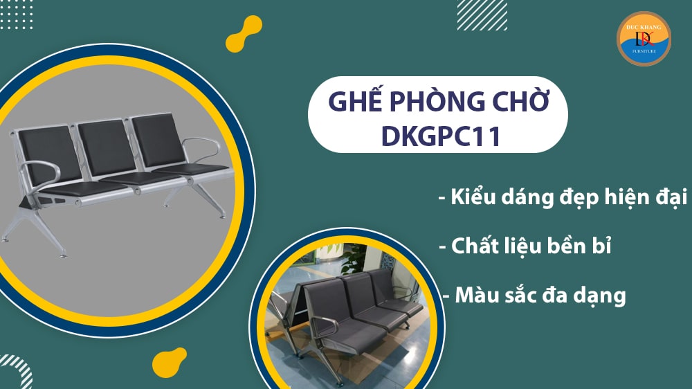 20+ mẫu ghế chờ đẹp được ưa chuộng tại nội thất Đức Khang