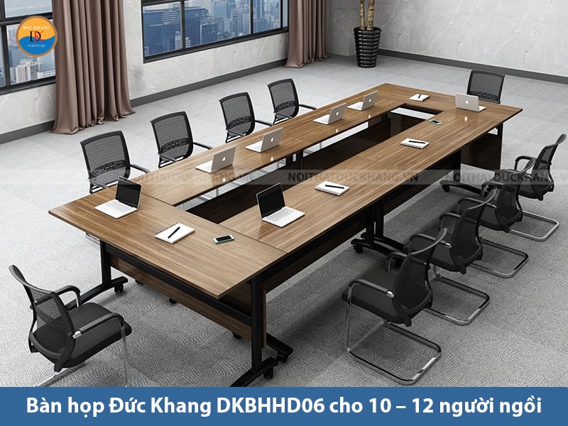 Bàn họp Đức Khang DKBHHD06 cho 10 - 12 người ngồi