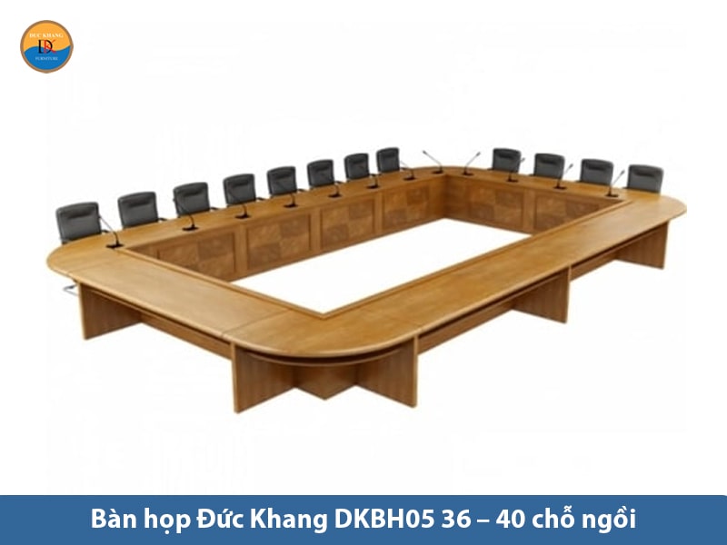 Bàn họp Đức Khang DKBH05 36 - 40 chỗ ngồi