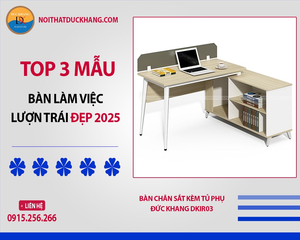 Bàn chân sắt kèm tủ phụ Đức Khang DKIR03 Bàn chân sắt kèm tủ phụ Đức Khang DKIR03