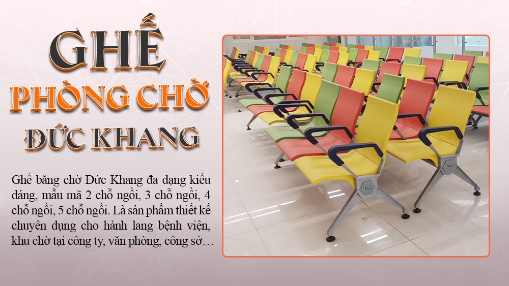 Ghế Phòng Chờ, Ghế Băng Chờ Đẹp, Giá Tốt - Nội Thất DKF