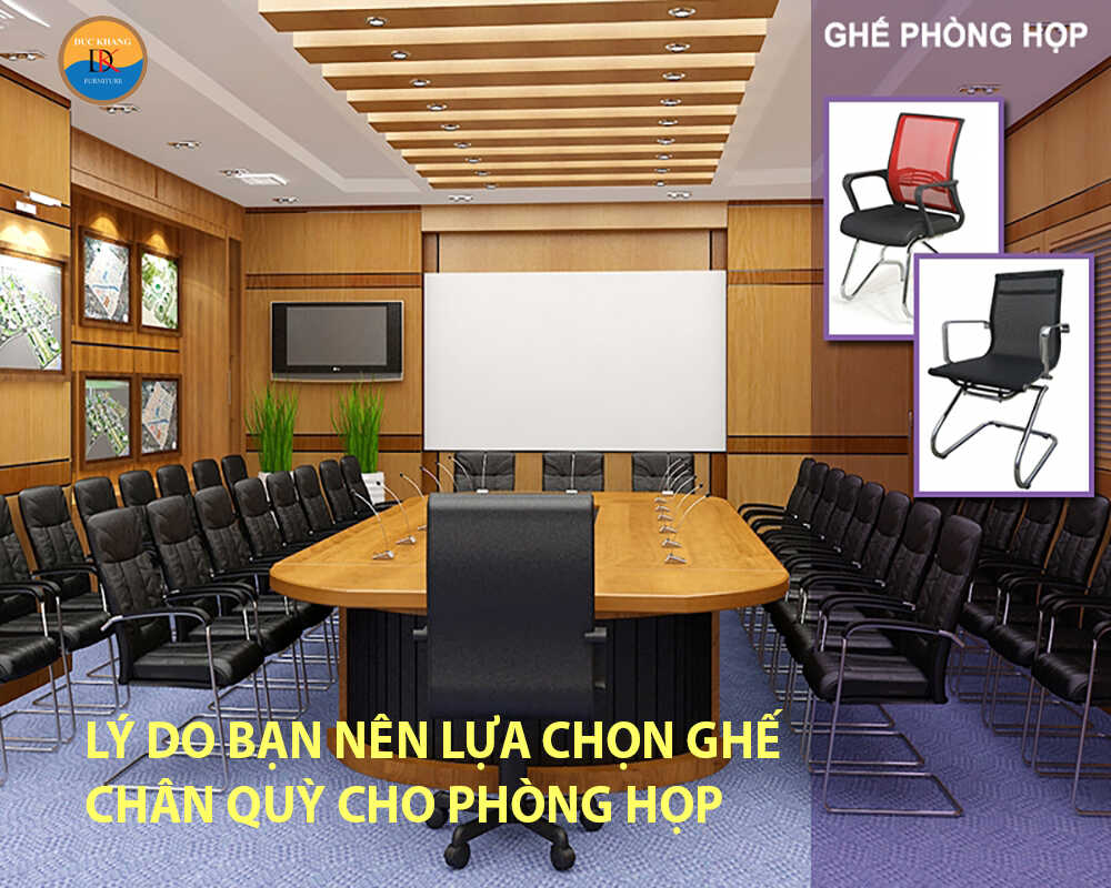 Lý do bạn nên lựa chọn ghế chân quỳ cho phòng họp