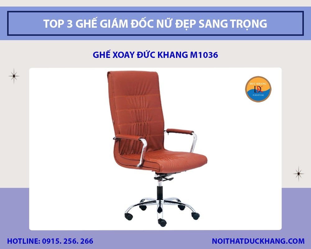 Ghế xoay Đức Khang M1036 Ghế xoay Đức Khang M1036