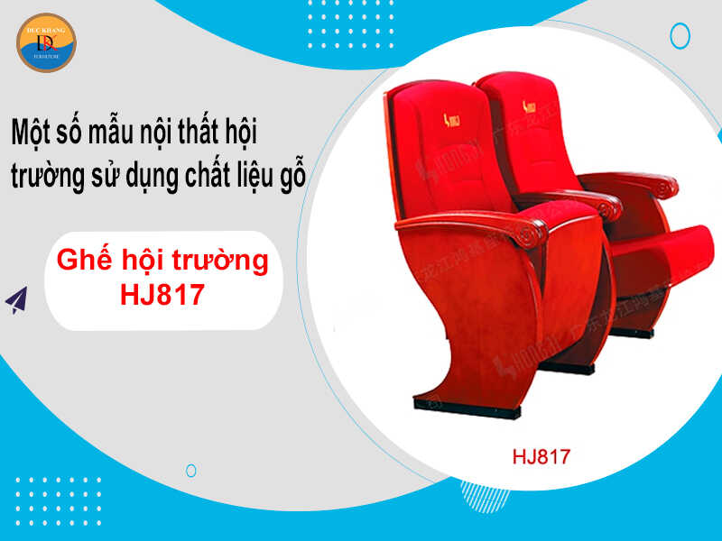 Ghế hội trường HJ817 