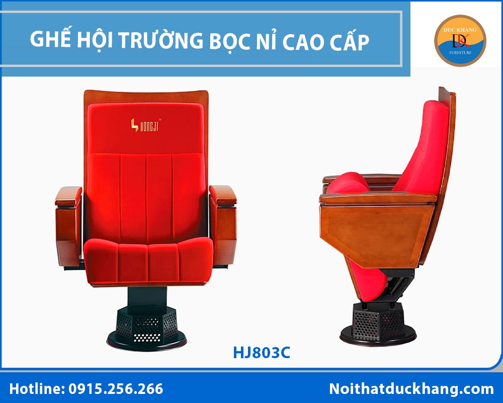 Ghế hội trường bọc nỉ cao cấp, đa dạng màu sắc nổi bật Ghế hội trường bọc nỉ cao cấp, đa dạng màu sắc nổi bật