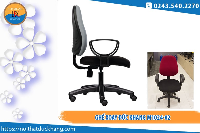 Ghế xoay Đức Khang M1024-02 Ghế xoay Đức Khang M1024-02