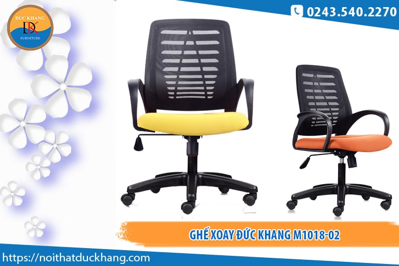 Ghế xoay Đức Khang M1018-02 Ghế xoay Đức Khang M1018-02