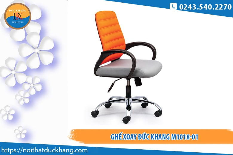 Ghế xoay Đức Khang M1018-01 Ghế xoay Đức Khang M1018-01