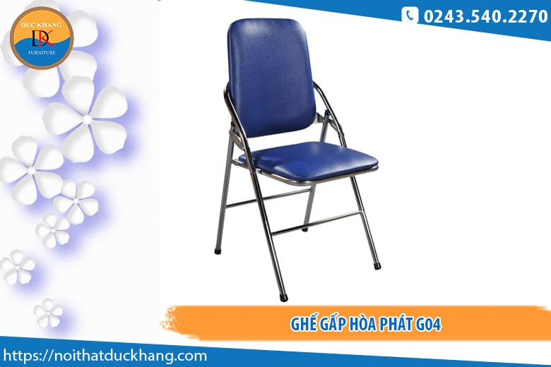 Ghế gấp Hòa Phát G04 Ghế gấp Hòa Phát G04
