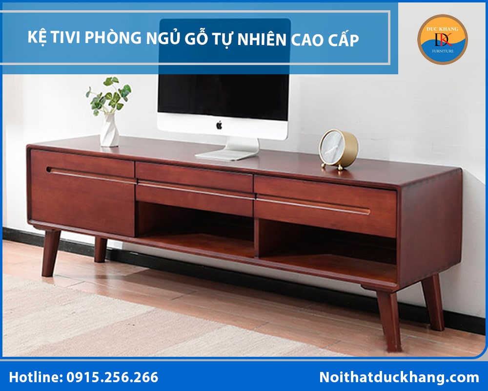 Kệ tivi phòng ngủ gỗ tự nhiên cao cấp Kệ tivi phòng ngủ gỗ tự nhiên cao cấp